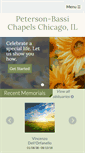 Mobile Screenshot of petersonfuneralhome.com